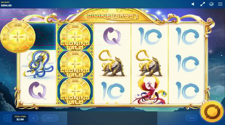 Divine Ways Slot Screenshot